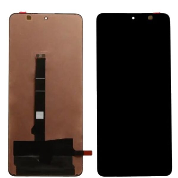 LCD with Touch Screen for Xiaomi Poco X6 Pro - Black (display glass combo folder)