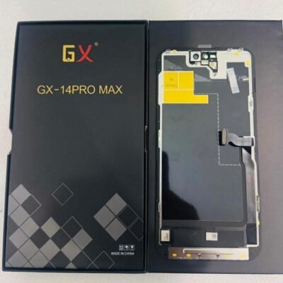 LCD with Touch Screen for for Apple iPhone 14 Pro Max  - Black (display glass combo folder) | GX | Bazzarking