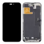 DD OLED Display for for Apple iPhone 14 Pro Max  - Black (display glass combo folder) - By Bazzarking.com