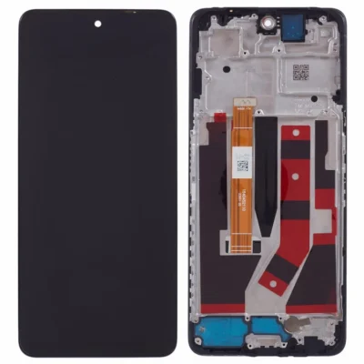 LCD with Touch Screen for OnePlus Nord CE 3 Lite 5G - Black (display glass combo folder) | Original | with frame | Bazzarking