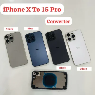 Convertor Back Panel Housing Body for Apple iPhone X to Apple iPhone 15 Pro