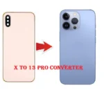 Converter Back Panel Housing Body for Apple iPhone X to Apple iPhone 13 Pro