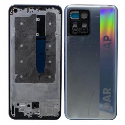 full body housing for realme 8 white Bazzarking