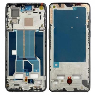 lcd frame middle chassis for oneplus nord 2 5g black by BAZZARKING