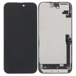 LCD with Touch Screen for Apple iPhone 16 Plus - Black (display glass combo folder) | INCELL