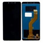 LCD with Touch Screen for Tecno Camon iAce 2 | KB2 - Black (display glass combo folder)