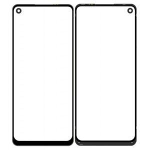 Front Glass for Realme 7 Pro - Black