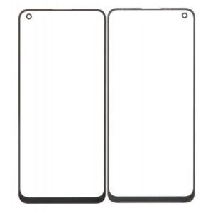 Front Glass for Realme 8 5G - Black