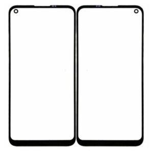 Front Glass for Realme 7i - Black