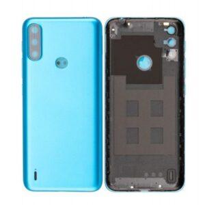 Back Panel Cover for Motorola Moto E7 Power - Blue