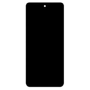 LCD with Touch Screen for Lava Blaze 3 5G - Black (display glass combo folder)