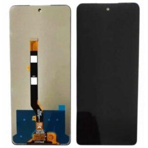 LCD with Touch Screen for Lava Storm 5G - Black (display glass combo folder)