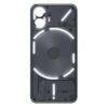back panel cover for nothing phone 2 black Bazzarking