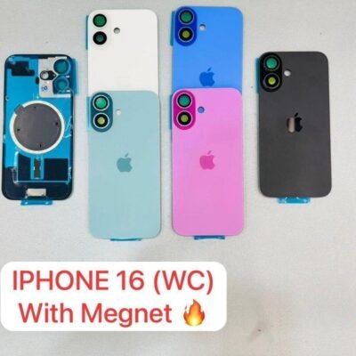 Back Panel for Apple iPhone 16 | with camera lens and Magnate