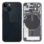 Back Panel Cover for Apple iPhone 14 Plus - Black | With Camera lens