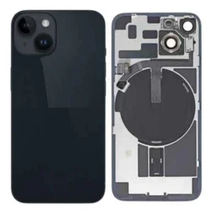 Back Panel Cover for Apple iPhone 14 Plus - Black | With Camera lens