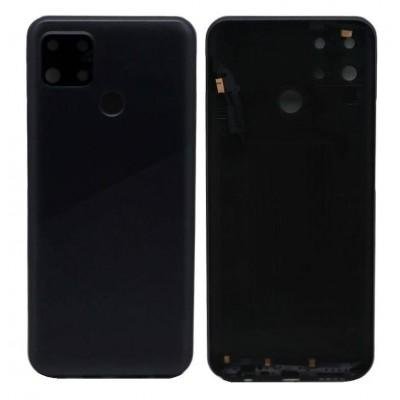 back panel cover for realme c12 black bAZZARKING