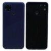 back panel cover for realme c12 blue Bazzarking