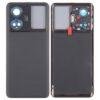 back panel cover for realme gt neo 5 5g black Bazzarking