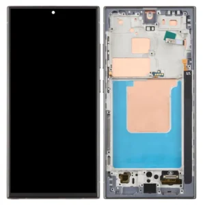 LCD with Touch Screen for Samsung Galaxy S24 Ultra 5G - With Frame | High Quality Replacement Screen