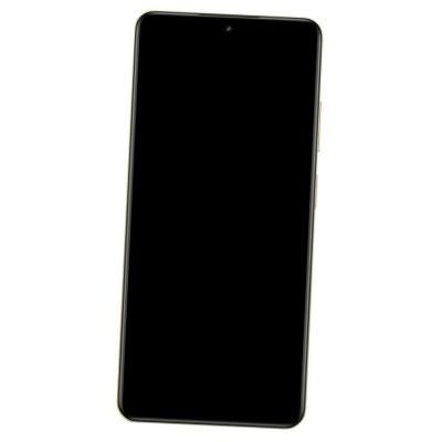 lcd frame middle chassis for realme narzo n65 5g black by Bazzarking