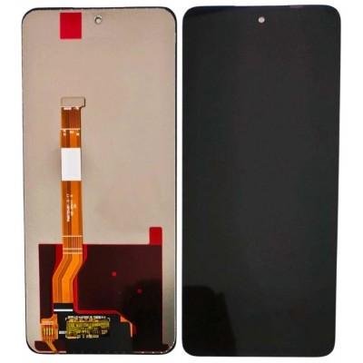 LCD with Touch Screen for Realme C75 4G - Black (display glass combo folder) | Bazzarking