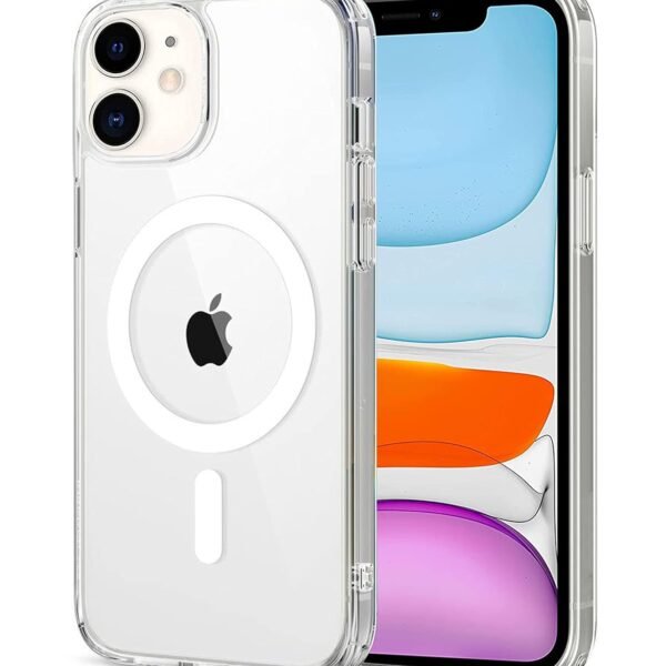 Back Cover for iPhone 11 clear case  With Magsafe