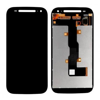 LCD with Touch Screen for Motorola Moto E (2nd gen) - Black (display glass combo folder) - Bazzarking.com