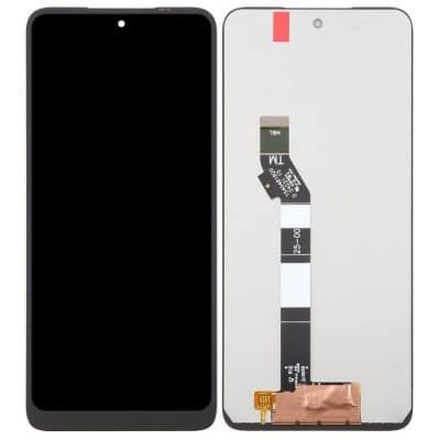 LCD with Touch Screen for Motorola Moto G35 5G - Black (display glass combo folder) - Bazzarking.com