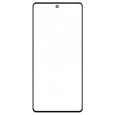 Front Glass for Motorola G96 5G - Black