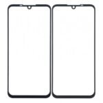 Front Glass for Motorola One Zoom - Black