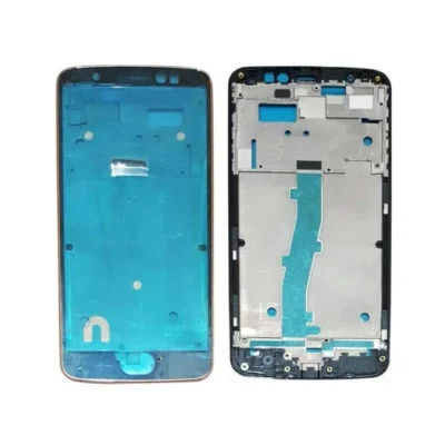 LCD Frame Middle Panel Chassis for Motorola Moto E4 Plus - Black - Bazzarking.com