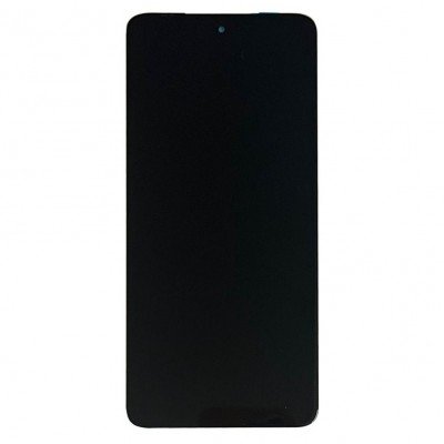 LCD with Touch Screen for Motorola Moto G86 - Black (display glass combo folder) | OLED