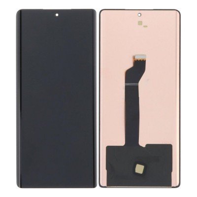 LCD with Touch Screen for Honor 70 5G - Black (display glass combo folder) | OLED