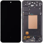 LCD with Touch Screen for Samsung Galaxy S24 FE 5G - Black (display glass combo folder) TFT