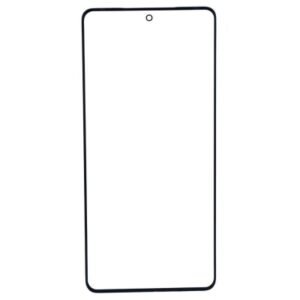 Front Glass for Vivo V60 5G - Black