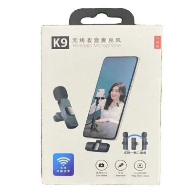 K9 Wireless Microphone Mic for Type C Smartphones And Devices