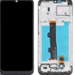 LCD with Touch Screen for Motorola Moto E7 Power - Black (display glass combo folder) OG100% - By Bazzarking.com