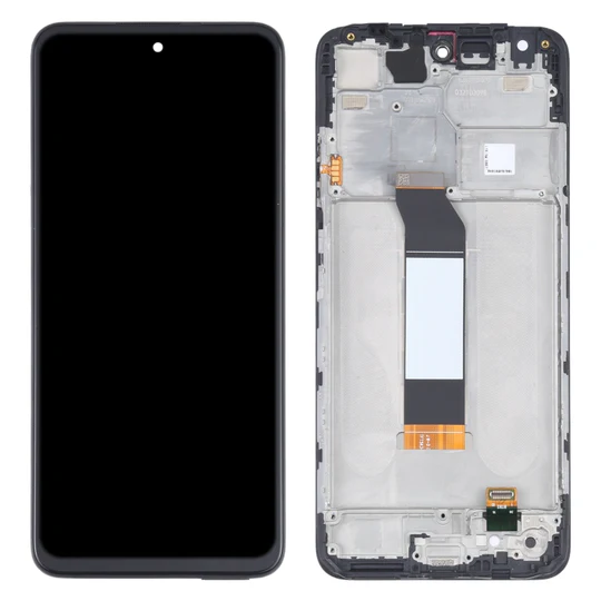 LCD with Touch Screen for Xiaomi Poco M3 Pro 5G - Black (display glass combo folder) 100% OG