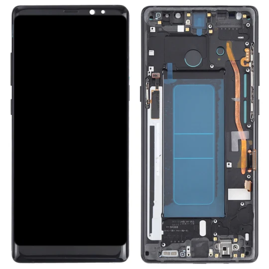 LCD With Touch screen for Samsung Galaxy Note 8 - purple (display glass combo folder) INCELL