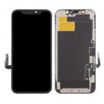 DD OLED for Apple iPhone 12 - Black (display glass combo folder) - By Bazzarking.com
