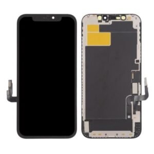 DD OLED for Apple iPhone 12 - Black (display glass combo folder) - By Bazzarking.com
