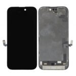 DD OLED Display for Apple iPhone 16 - Black (display glass combo folder) - By Bazzarking.com