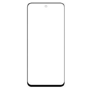 Front Glass for Lava Bold N1 Pro - Black - By Bazzarking.com