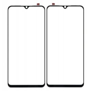 Front Glass for Xiaomi Redmi Poco C3 - Black - By Bazzarking.com