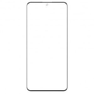 Front Glass for Xiaomi Poco X7 - Black - By Bazzarking.com