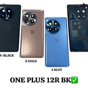 Back Panel Cover for OnePlus 12R 5G - With Camera Lens -By Bazzarking.com