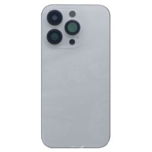 Full Body Housing for Apple iPhone 14 Pro - White - With Spare parts - By Bazzarking.com