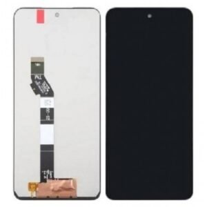 LCD with Touch Screen for Motorola Moto G06 Power - Black (display glass combo folder) - By Bazzarking.com