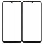 Front Glass for OPPO A15 - Black - By Bazzarking.com